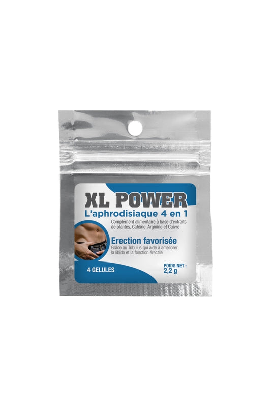 XL Power (4 gélules) - Aphrodisiaque