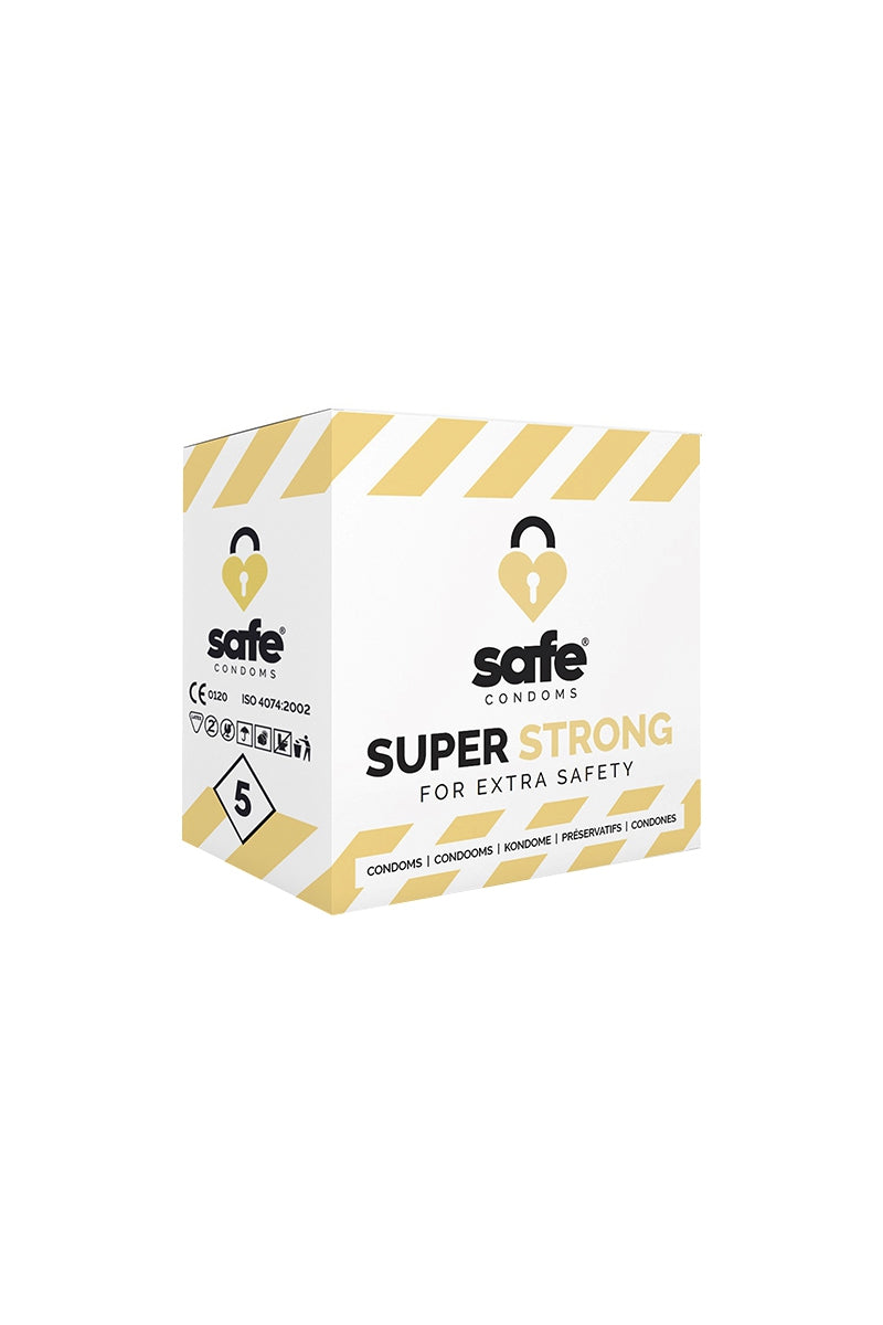 5 préservatifs Safe Super Strong