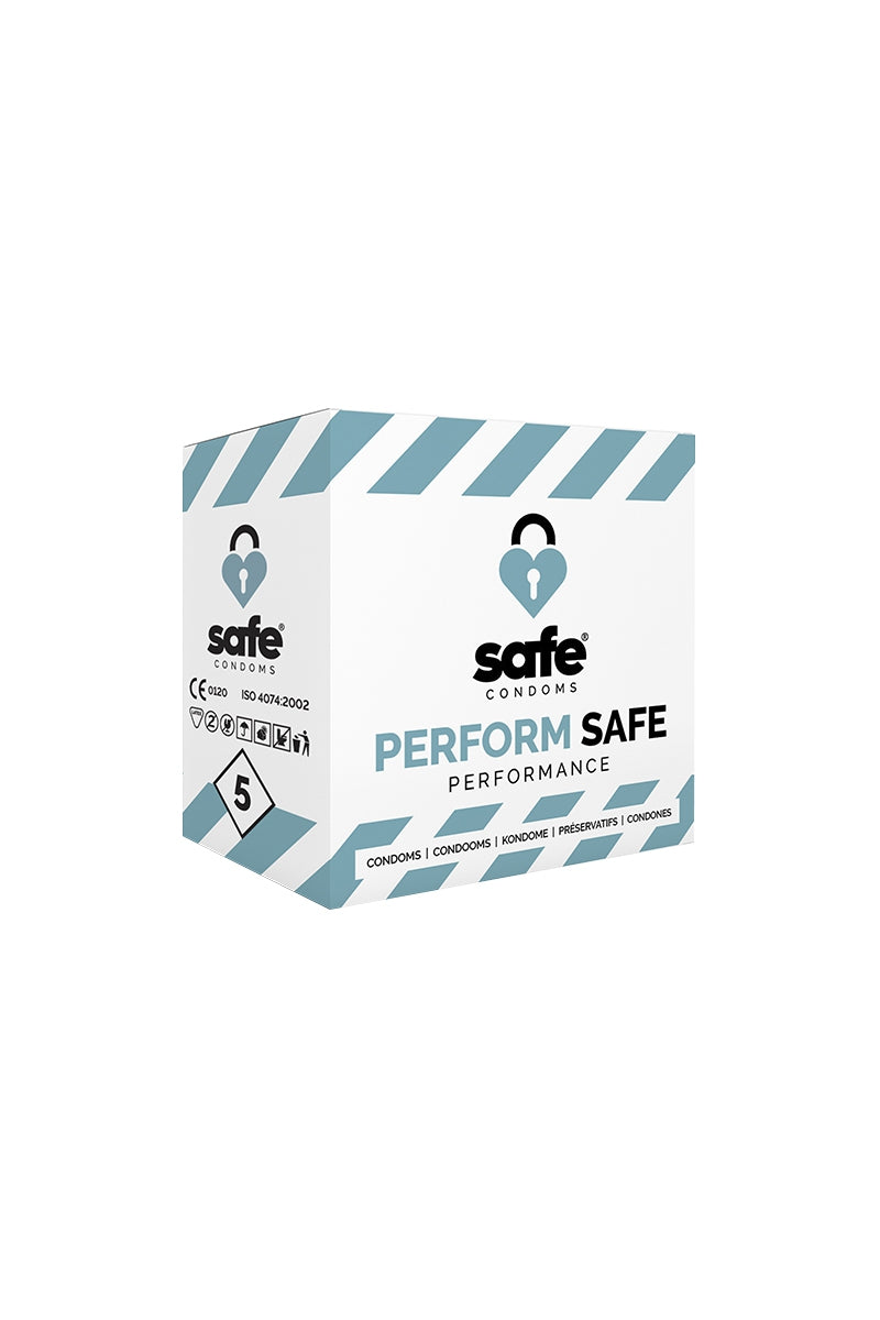 5 préservatifs Safe Performance