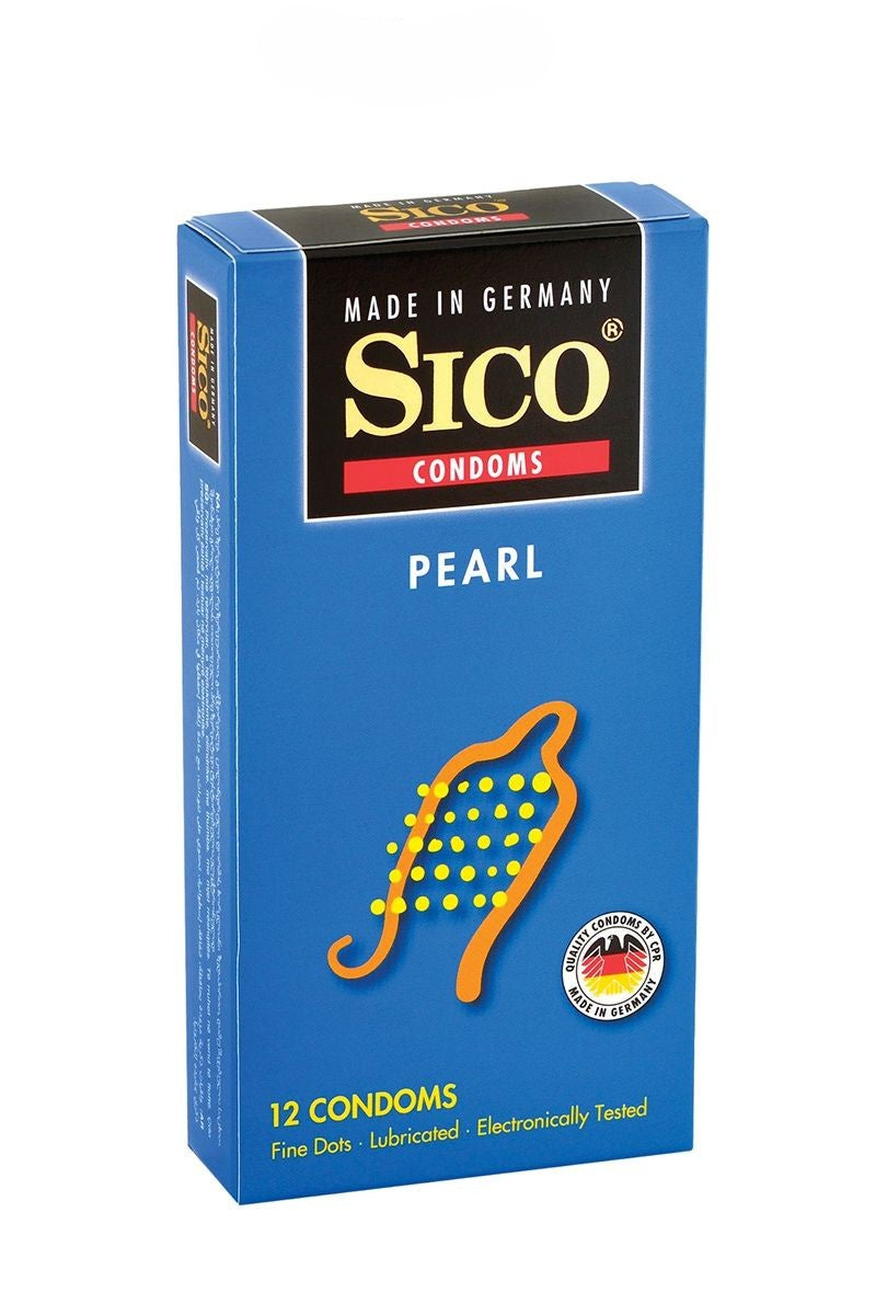 12 préservatifs Sico PEARL
