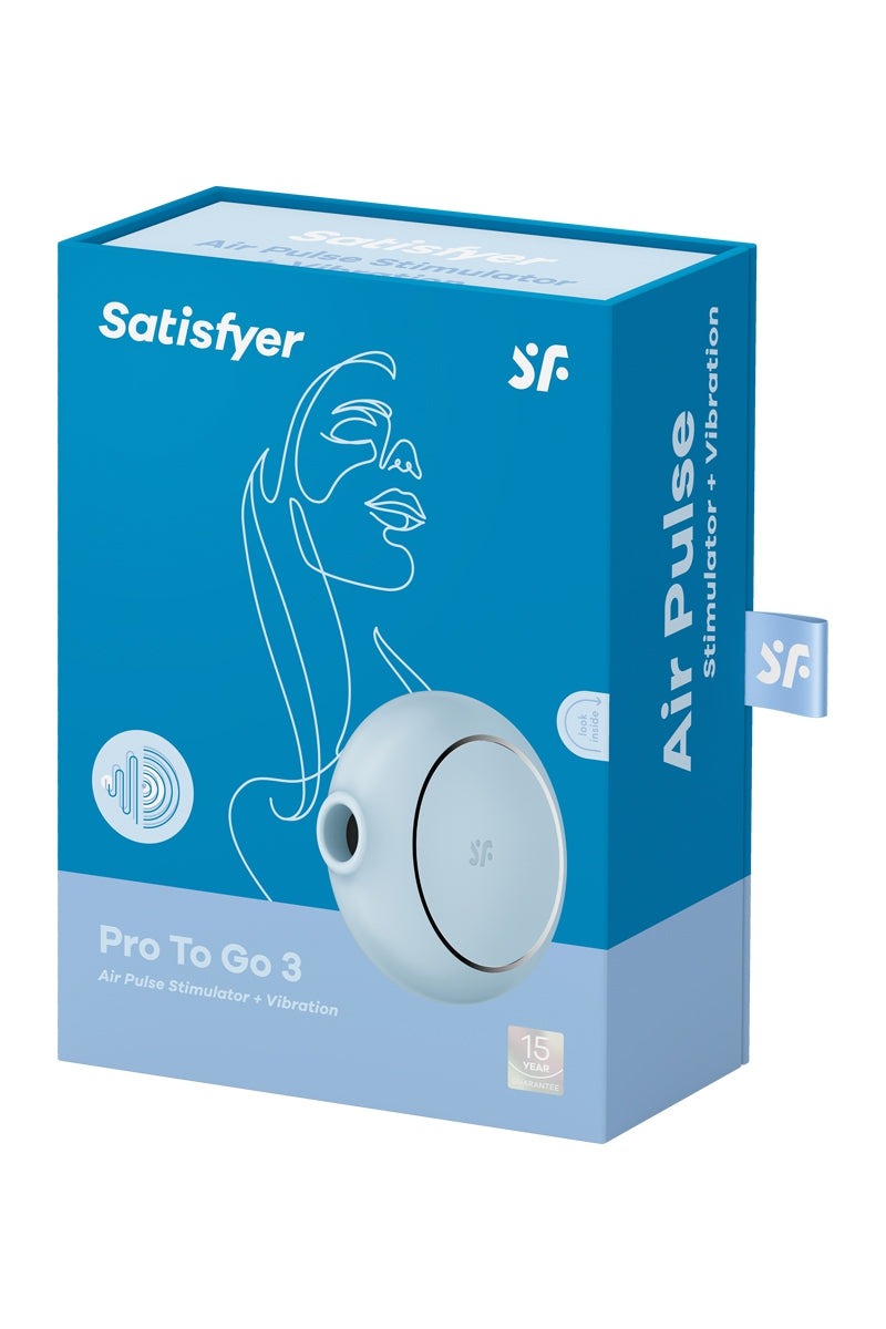 Stimulateur Satisfyer Pro To Go 3 bleu